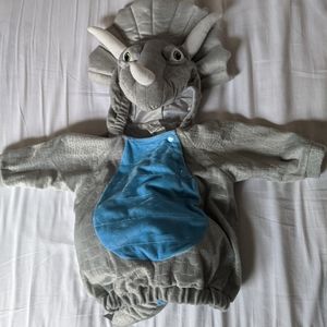 0-6 month triceratops costume
